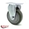 Service Caster 4 Inch Gray Polyurethane Wheel Rigid Top Plate Caster SCC-20R414-PPUB-TP3 - alternate 5